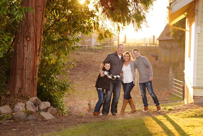 Billings family portrait by Jackie Jean Photography
