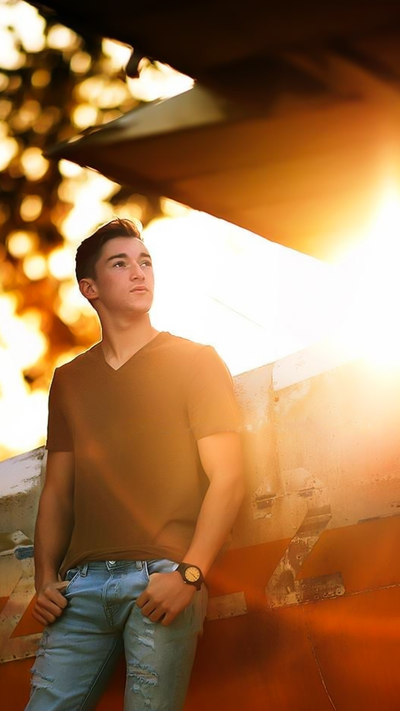 Billings senior portrait by Jackie Jean Photography