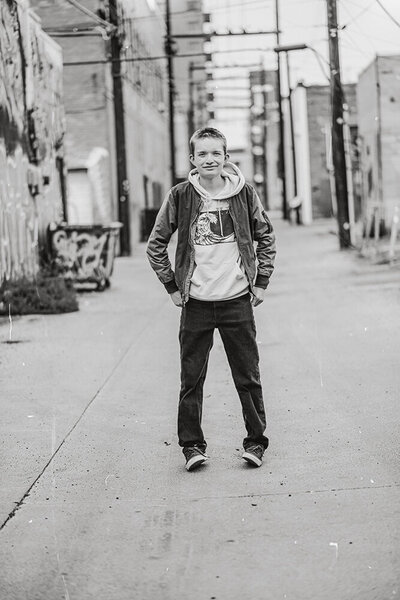 Billings senior portrait by Jackie Jean Photography