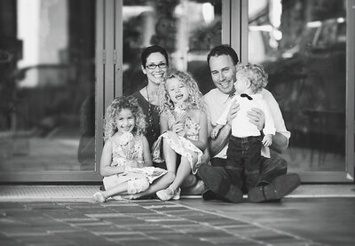 Billings family portrait by Jackie Jean Photography