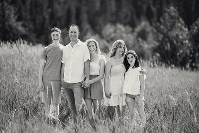 Billings family portrait by Jackie Jean Photography