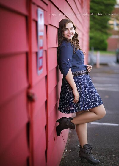 Billings senior portrait by Jackie Jean Photography