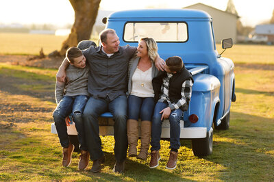 Billings family portrait by Jackie Jean Photography