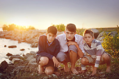 Billings family portrait by Jackie Jean Photography