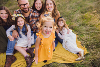 Billings family portrait by Jackie Jean Photography