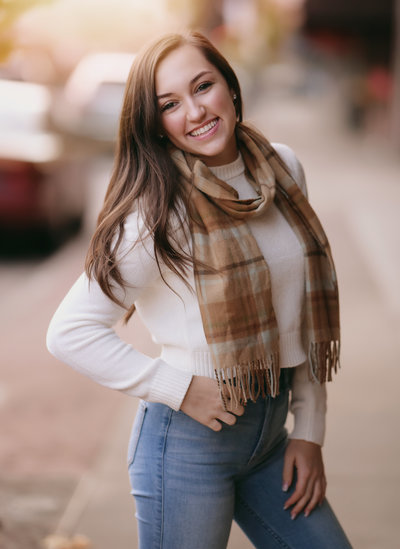 Billings senior portrait by Jackie Jean Photography