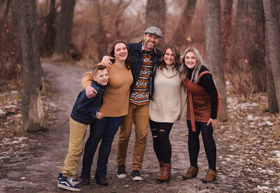 Billings family portrait by Jackie Jean Photography