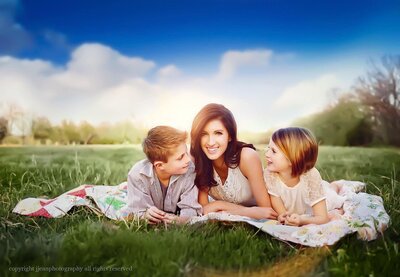 Billings family portrait by Jackie Jean Photography