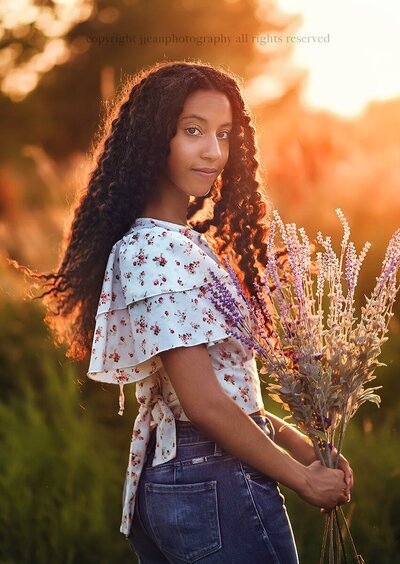 Billings senior portrait by Jackie Jean Photography