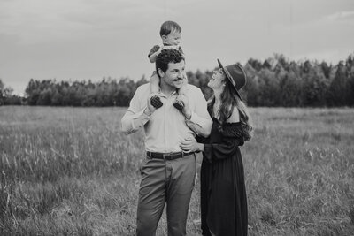 Billings family portrait by Jackie Jean Photography