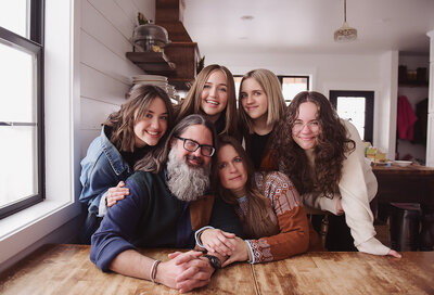 Billings family portrait by Jackie Jean Photography