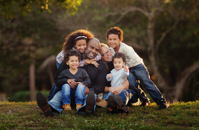 Billings family portrait by Jackie Jean Photography