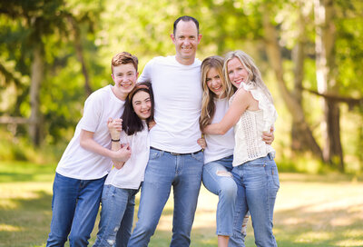 Billings family portrait by Jackie Jean Photography