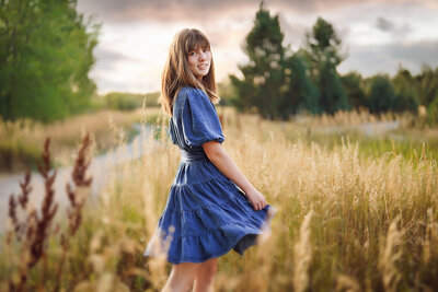 Billings senior portrait by Jackie Jean Photography